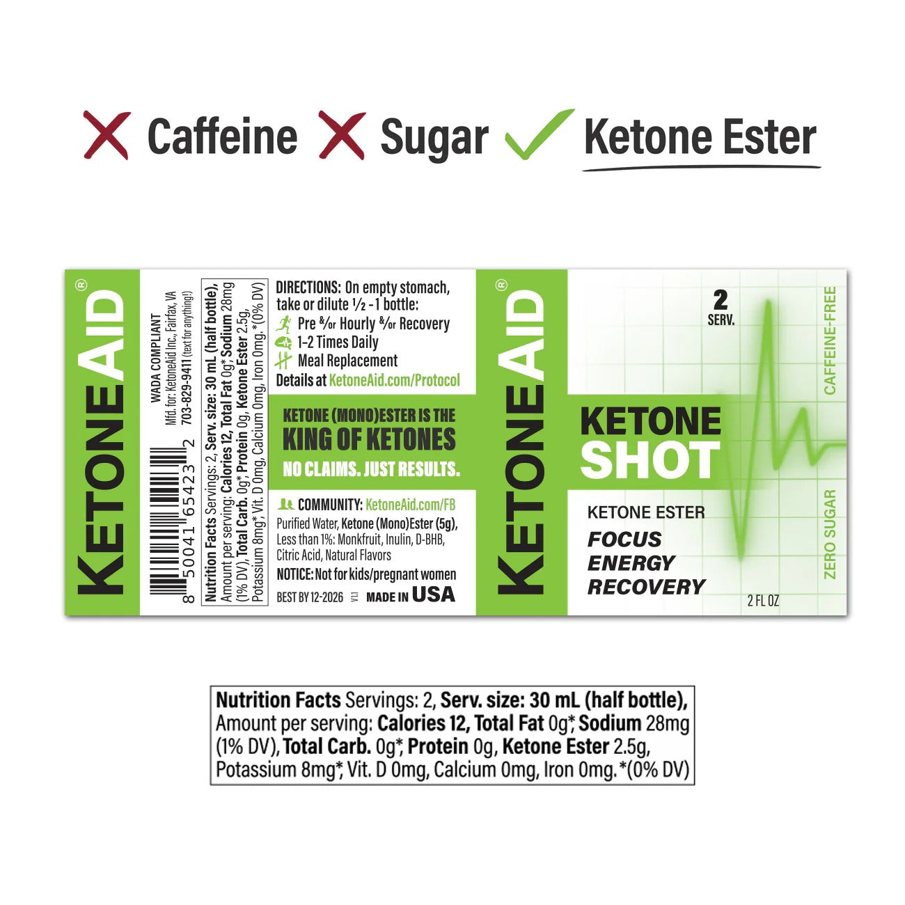 KetoneAid Ketone Shot